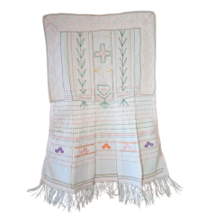 Zástera pohorelá kríž a srdce