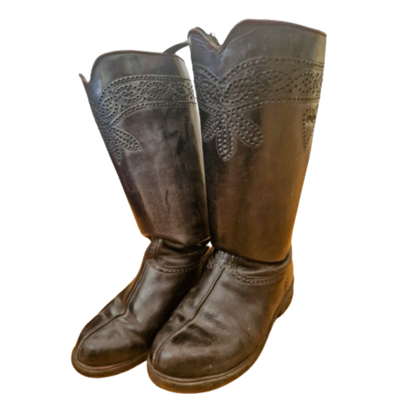 Ženské čižmy s tvrdou sárou - Veľkosť: 38