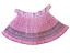 Plísovaná sukňa rybky