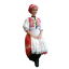 Ženský kroj Heľpa- ružová