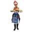 Ženský kroj Pohorelá- modrotlač
