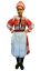 Ženský kroj Pohorelá- červená
