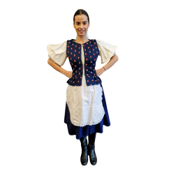 Dievčenský kroj z Pohronskej Polhory