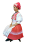 Ženský kroj Heľpa- ružová
