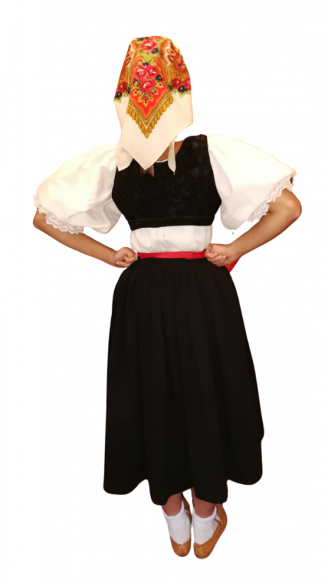 Ženský kroj Čierny Balog