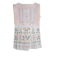 Zástera pohorelá ružová zdobená