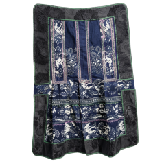 Zástera pohorelá modro-čierna