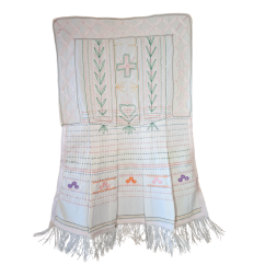 Zástera pohorelá kríž a srdce