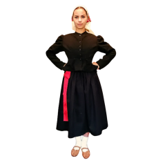 Ženský kroj Čierny Balog