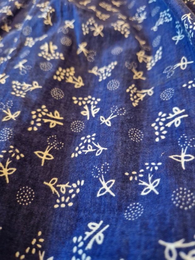 Jednoduchá modrotlačová sukňa dievčenská - Váš dopyt: Chcem kúpiť